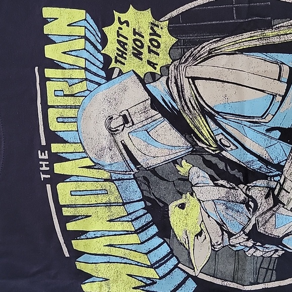 Nwt Star Wars The Mandalorian short sleeve shirt - Picture 4 of 6